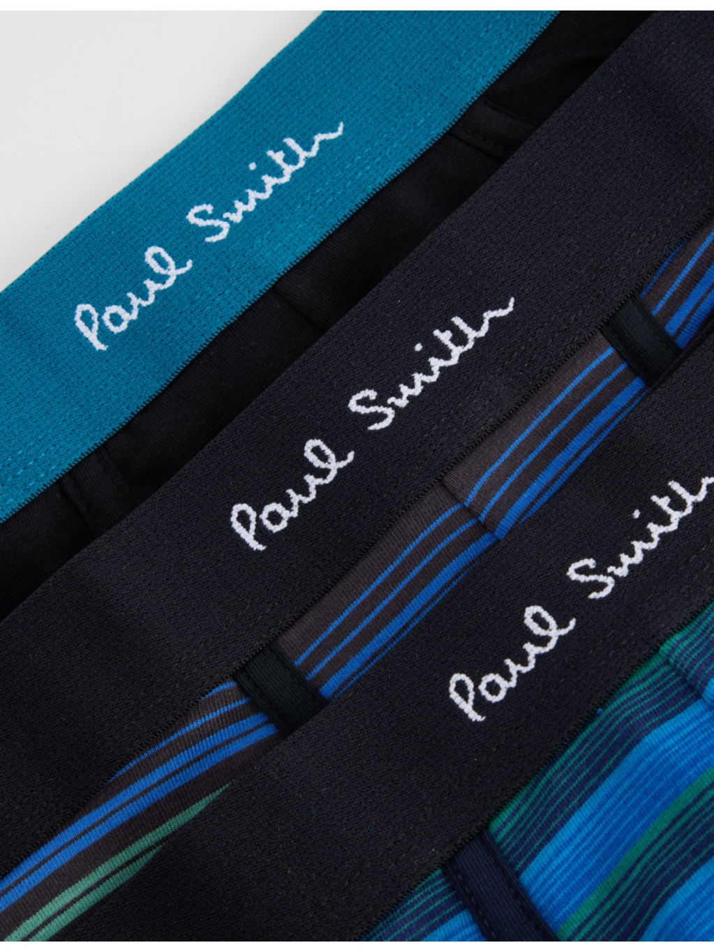 Striped Logo-Branded Pack Of Three Cotton-Jersey Trunks - 5