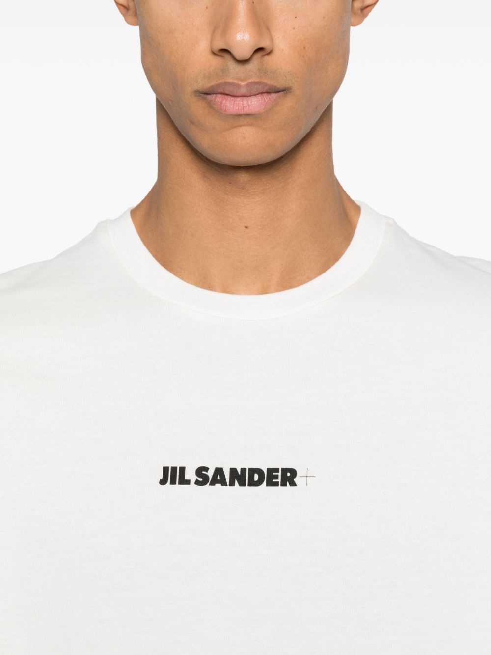 【関税&送料込】Jil Sander T-Shirt Con Stampa T-shirt with logo