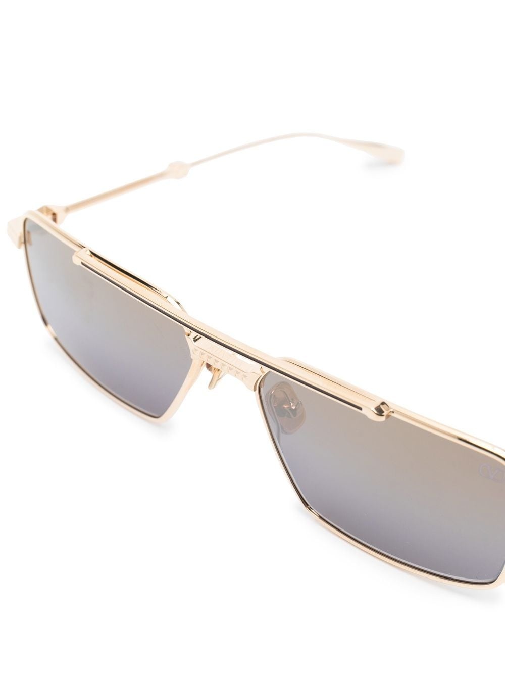 Rockstud pilot-frame sunglasses - 3