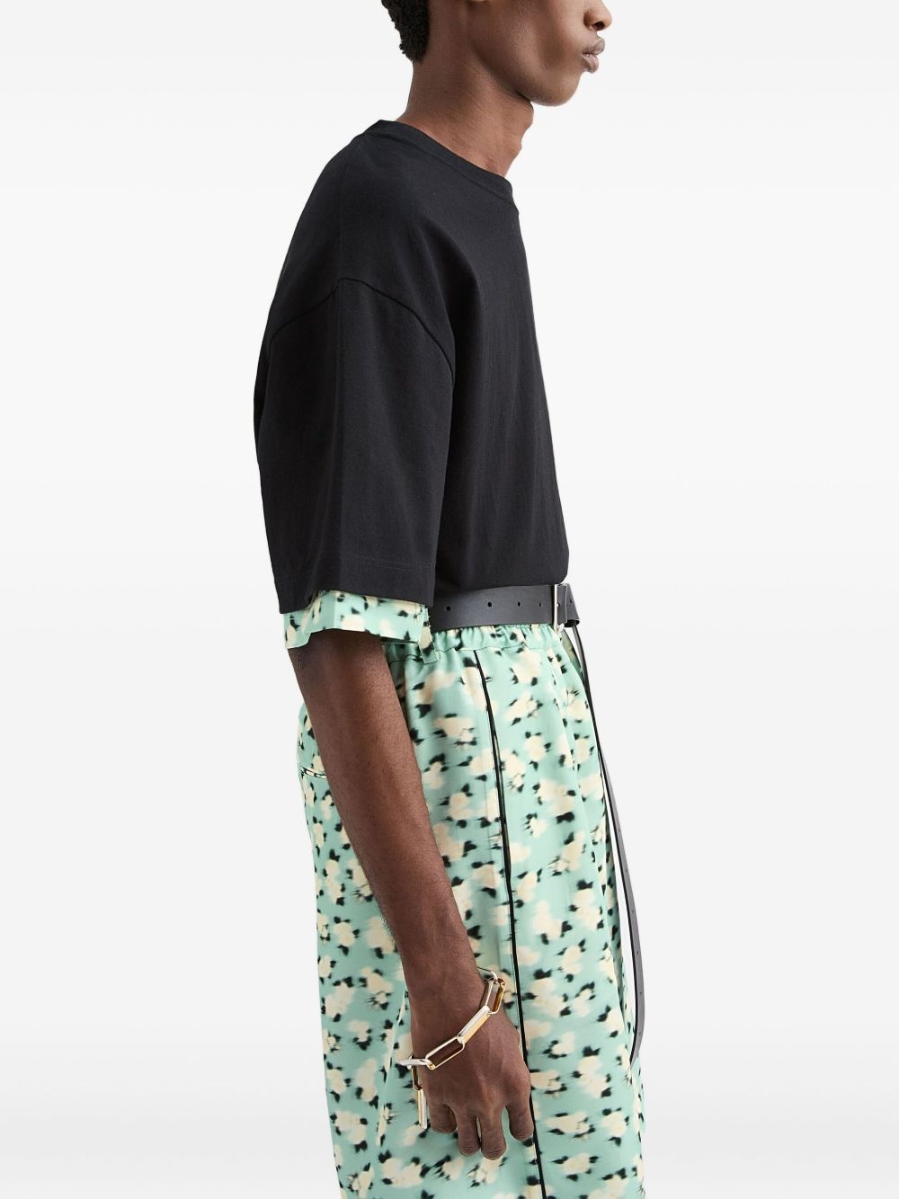 cotton crew-neck T-shirt - 4