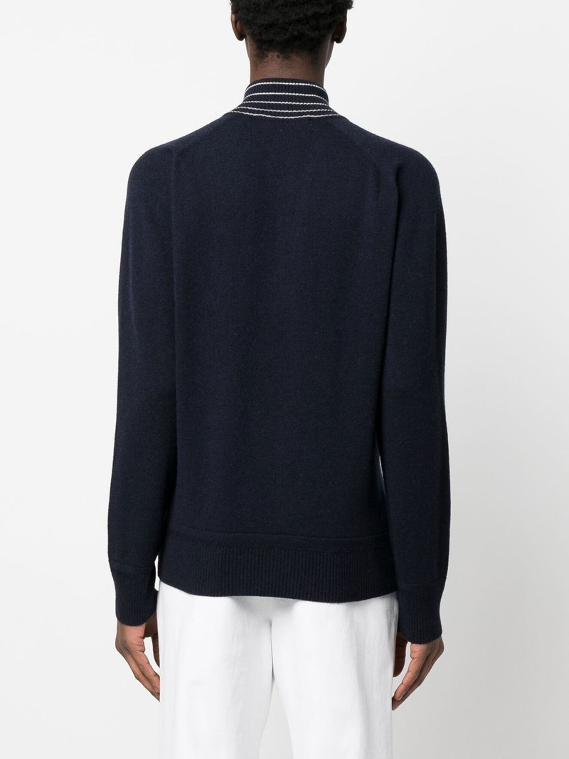 Lennard high-neck jumper 4