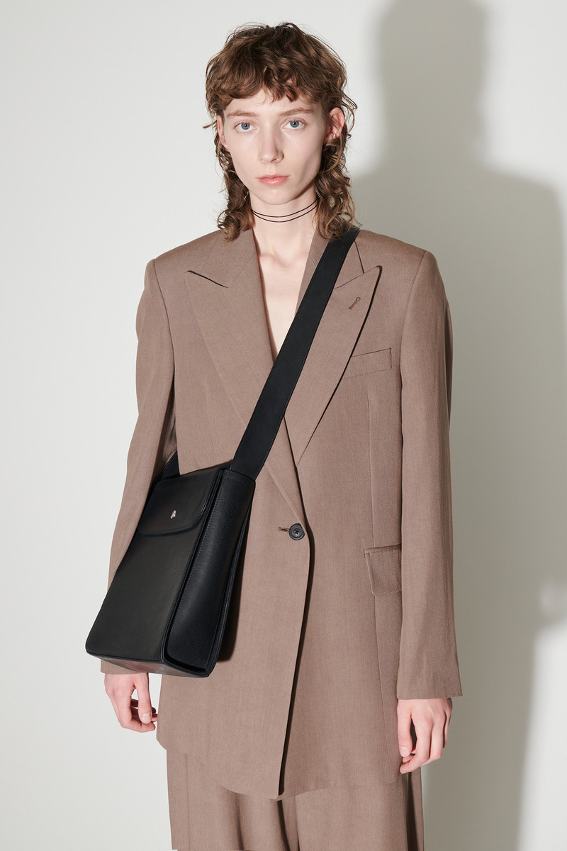 Extended Bag Aamon Black Leather 7