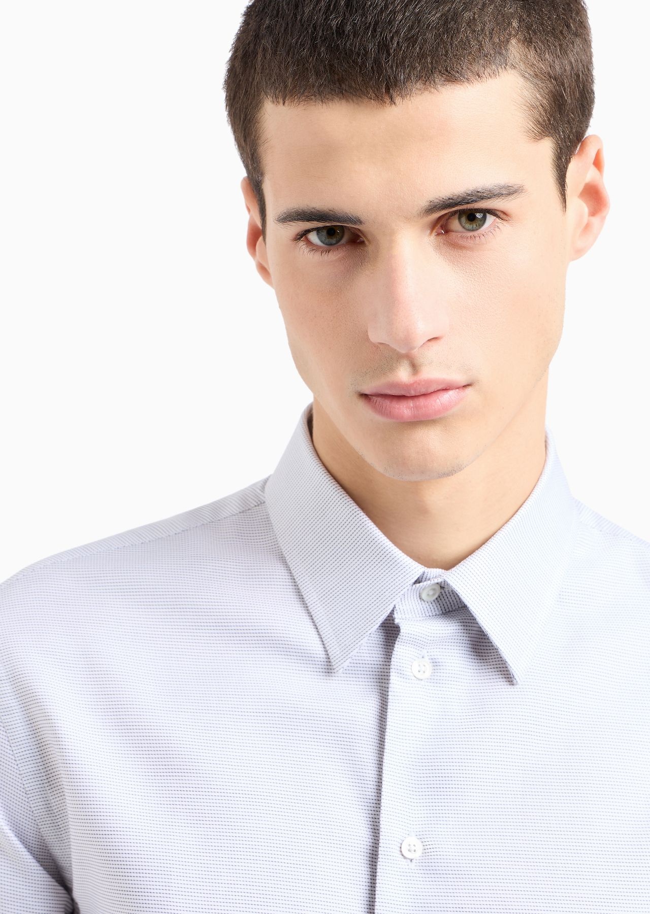 ASV modern-fit, organic micro armure twill shirt - 5