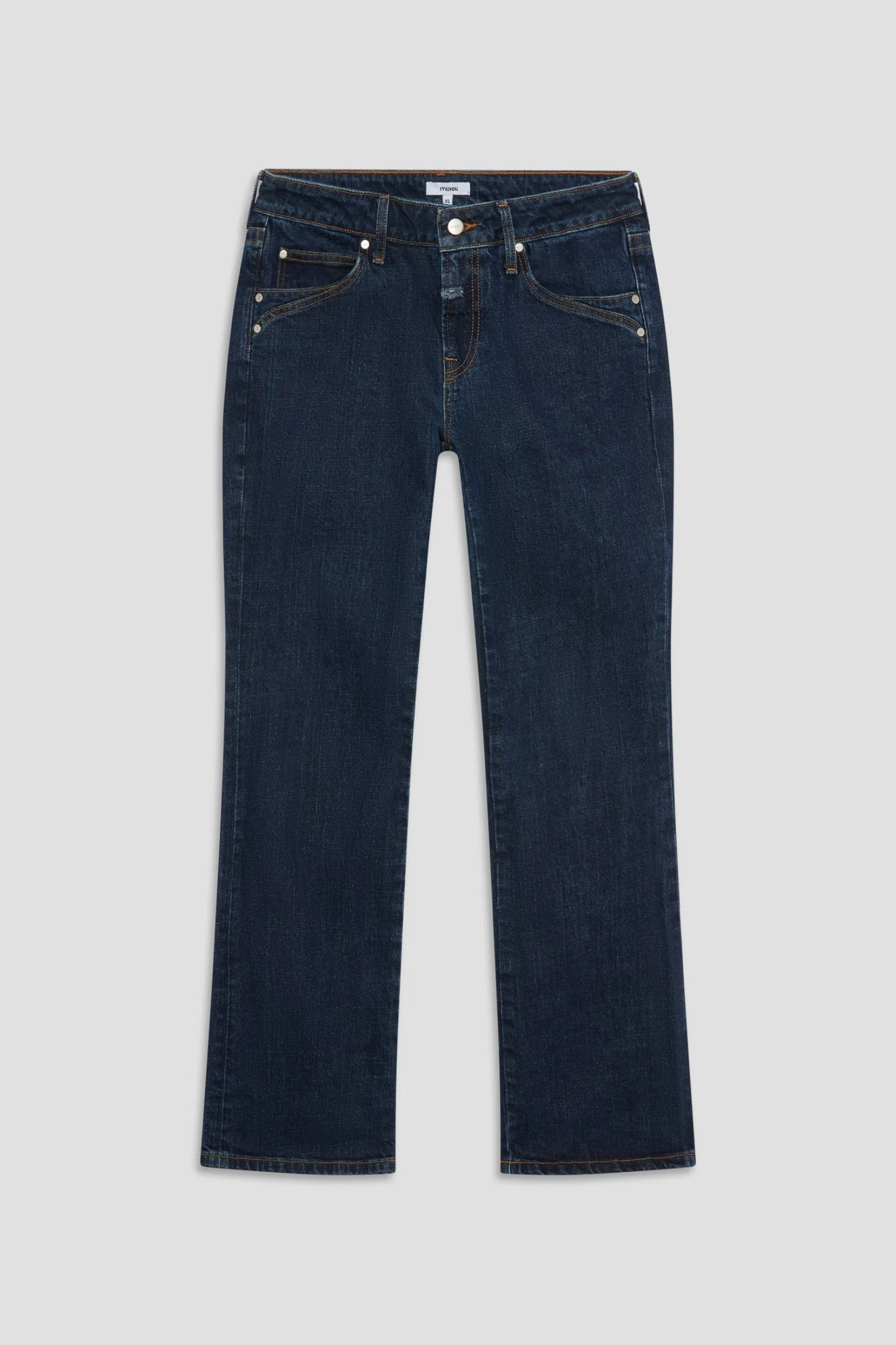 LOW RISE FLARE JEAN - DARK WASH - 1