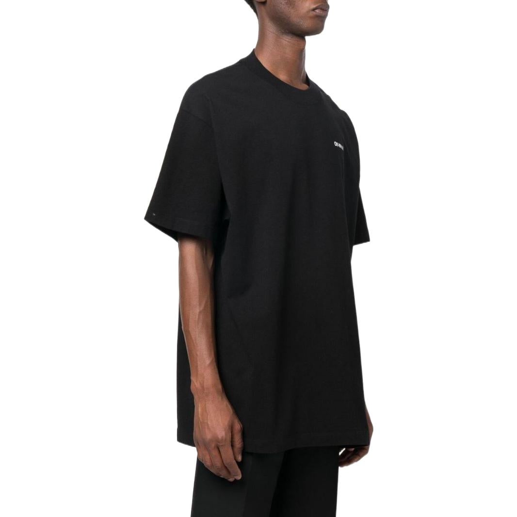 Off-White Caravaggio Deposition Over Short-Sleeve Tee 'Black' OMAA038C99JER0091001 - 4
