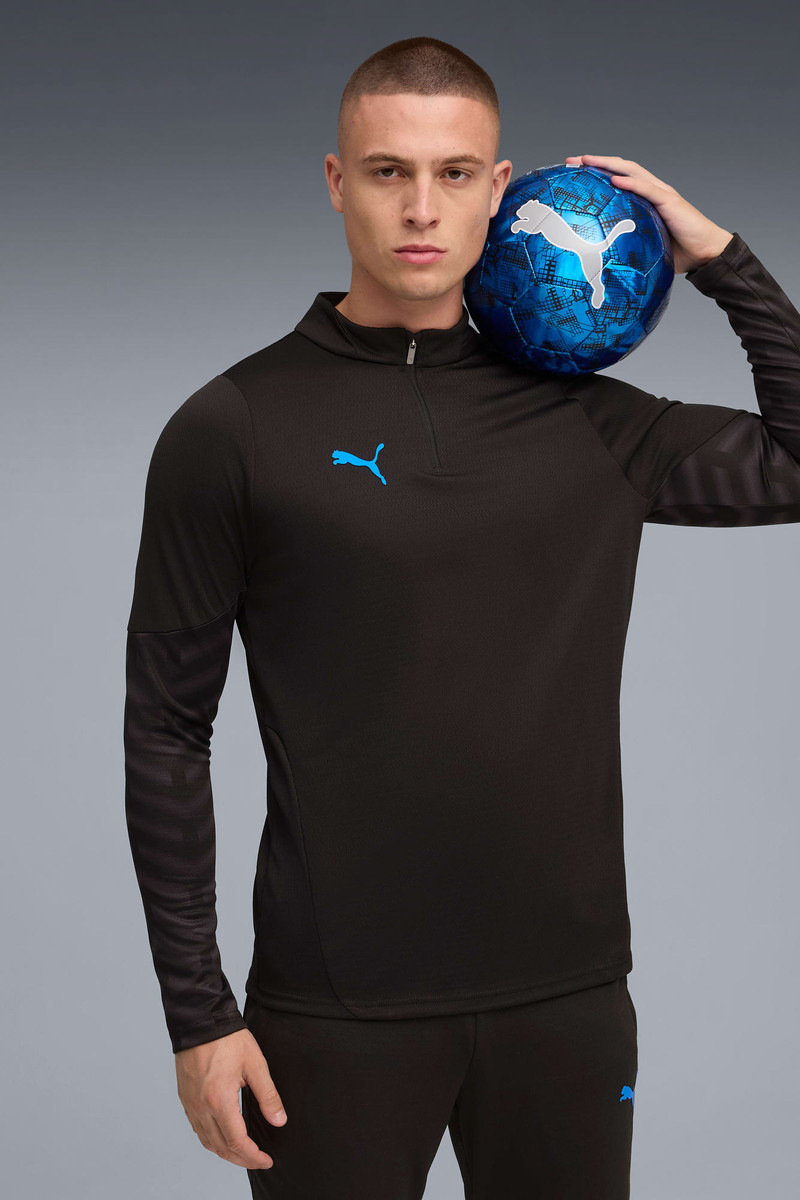PUMA 개인CUP Football Quarter-Zip 탑 남성 outlook