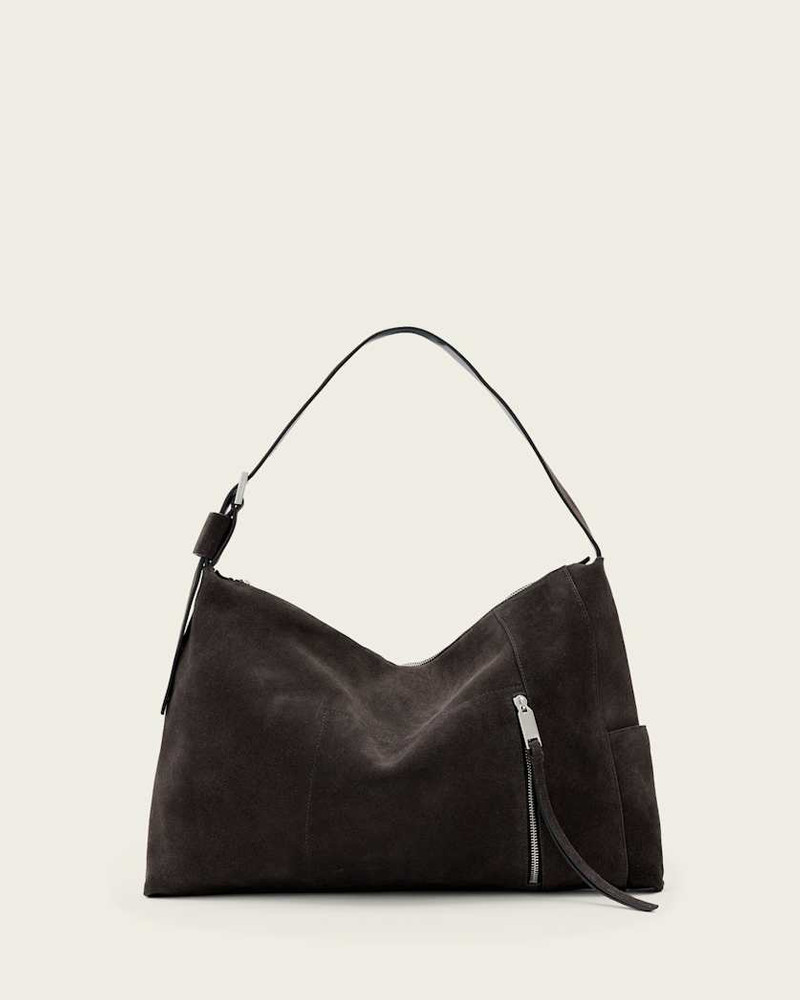 ALBA SUEDE SHOULDER BAG 1