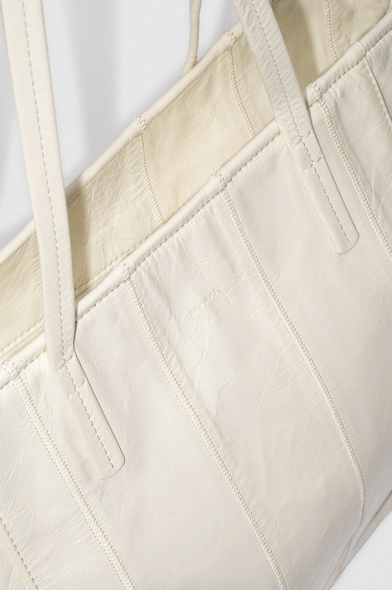 CLUB TOTE LIMEWASH PATCHWORK CREASED LEATHER 3