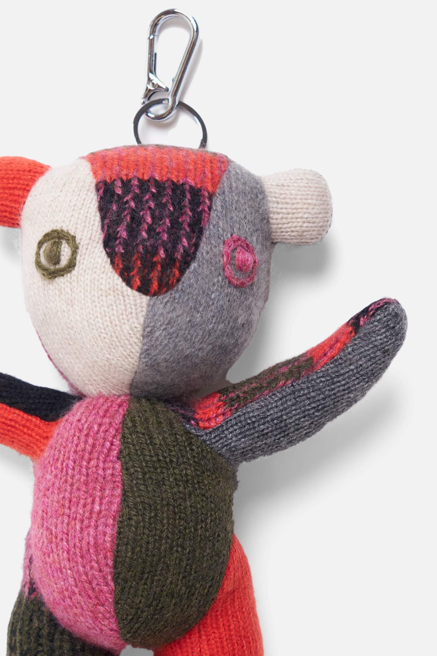 BEAR PATCHWORK KEYCHAIN - 2