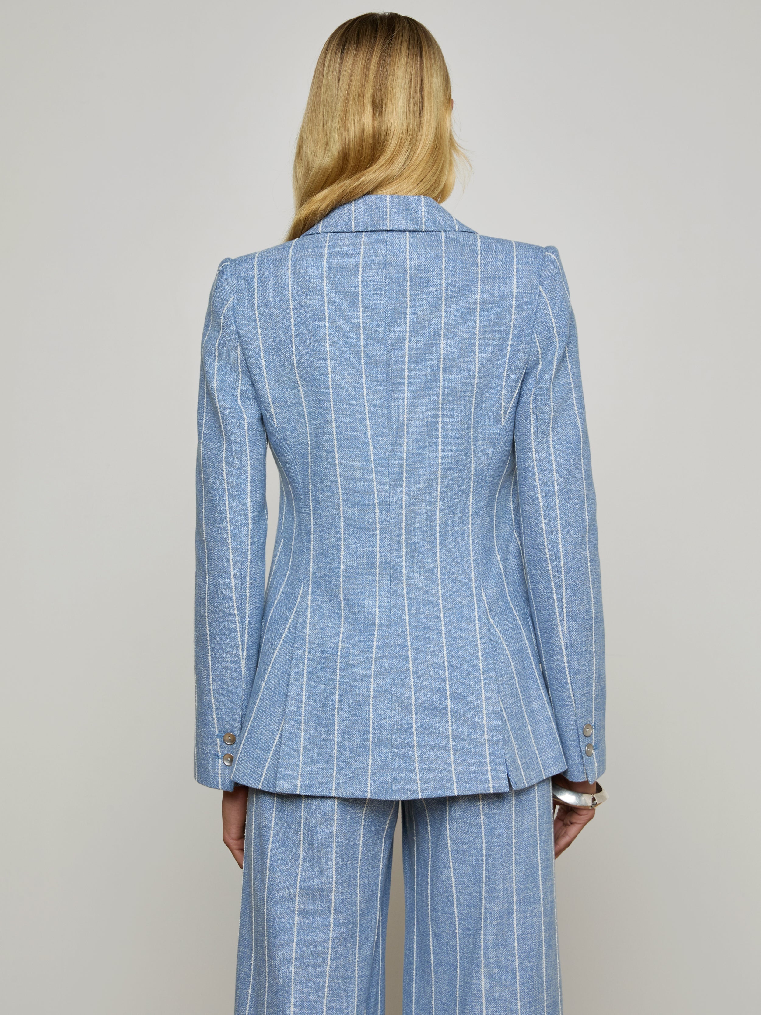 Chamberlain Pinstriped Blazer - 5