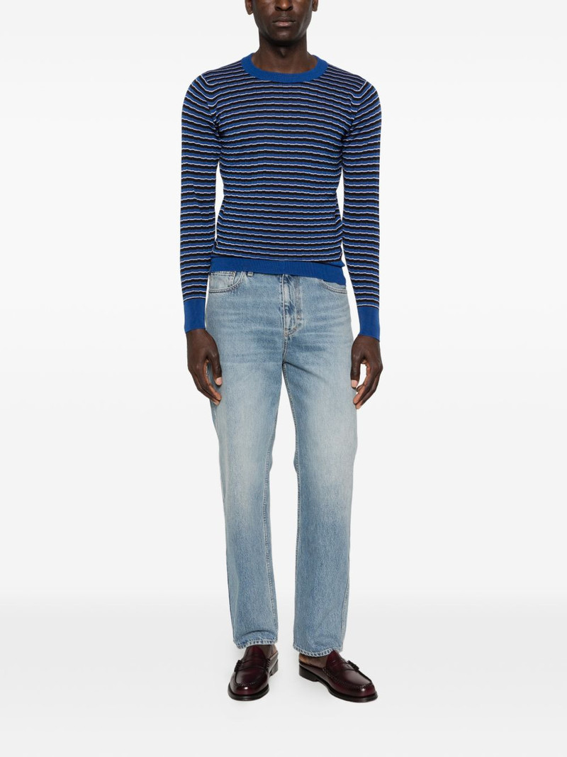 WALES BONNER x John Smedley striped T-shirt outlook