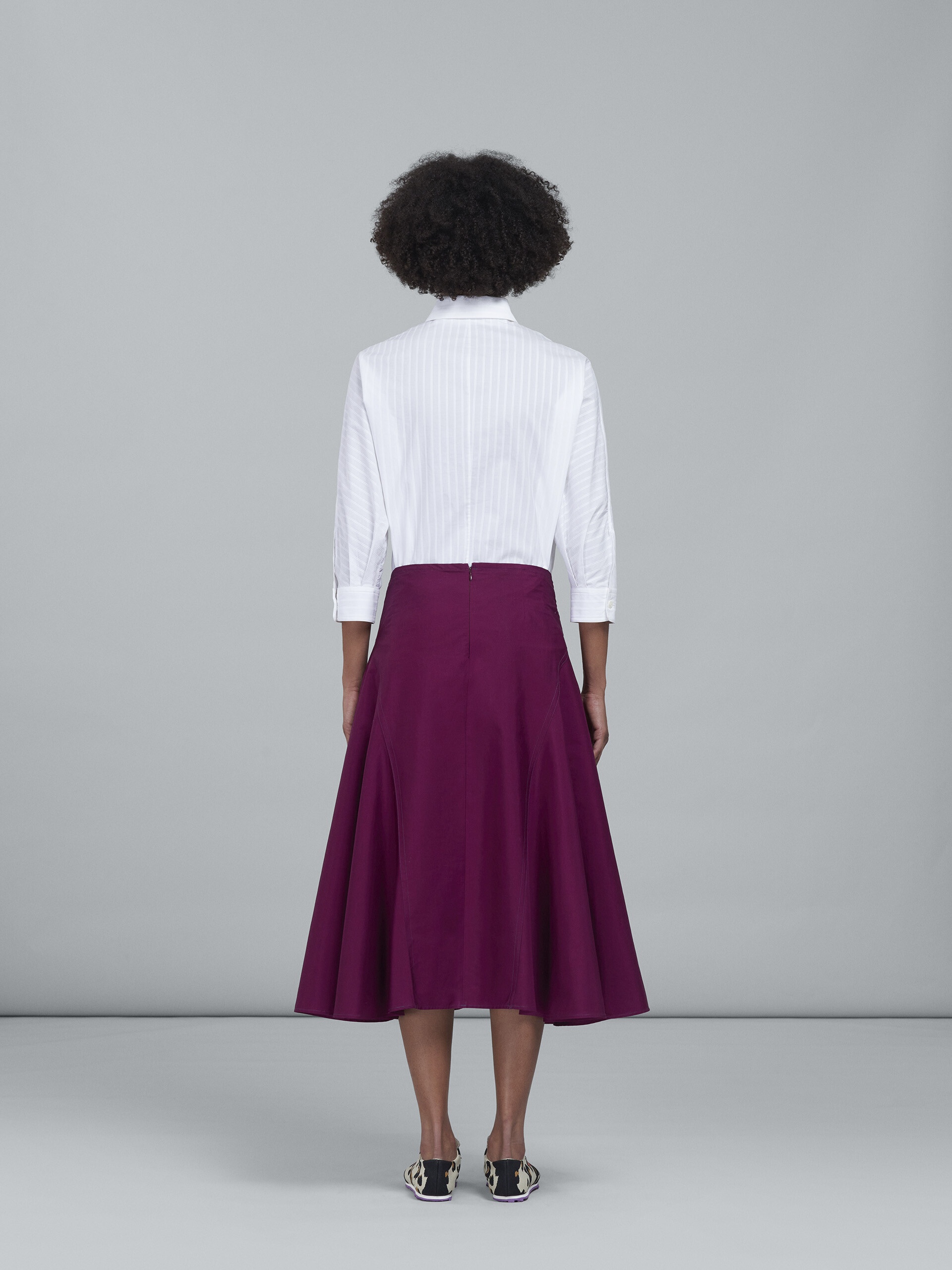POPLIN FULL SKIRT - 3