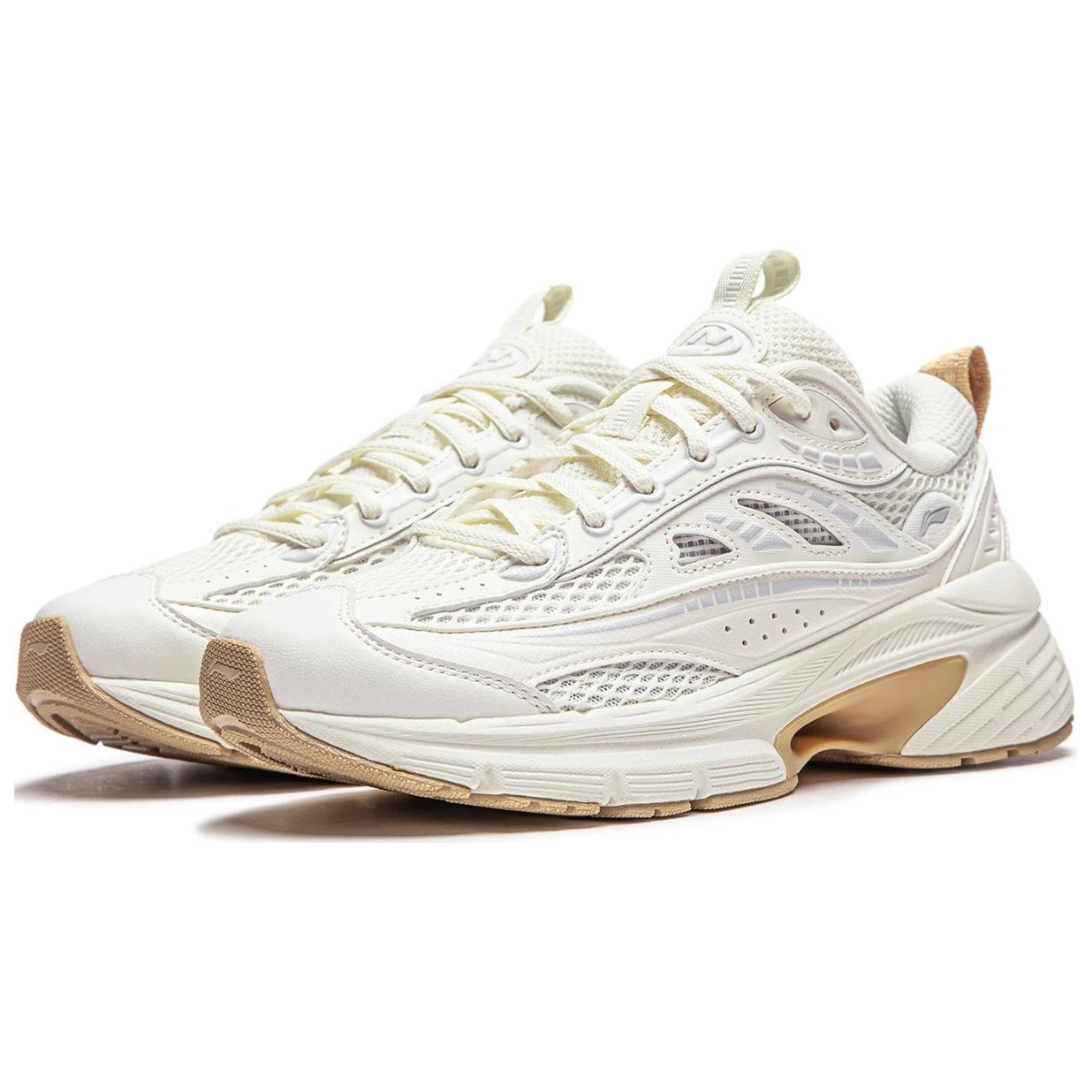 (WMNS) Li-Ning Starlit Lite 'White Khaki' AGCU052-3 - 3