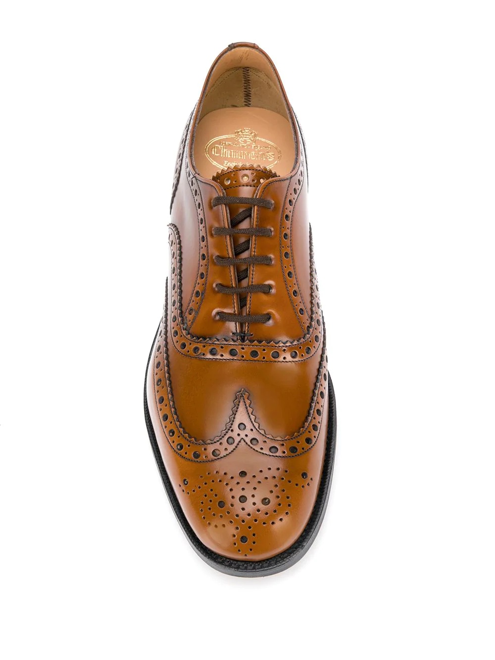 lace-up brogues - 4