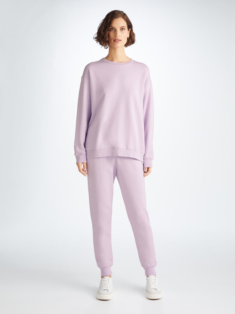 Women's Sweatpants Quinn Cotton Modal Lilac - 2