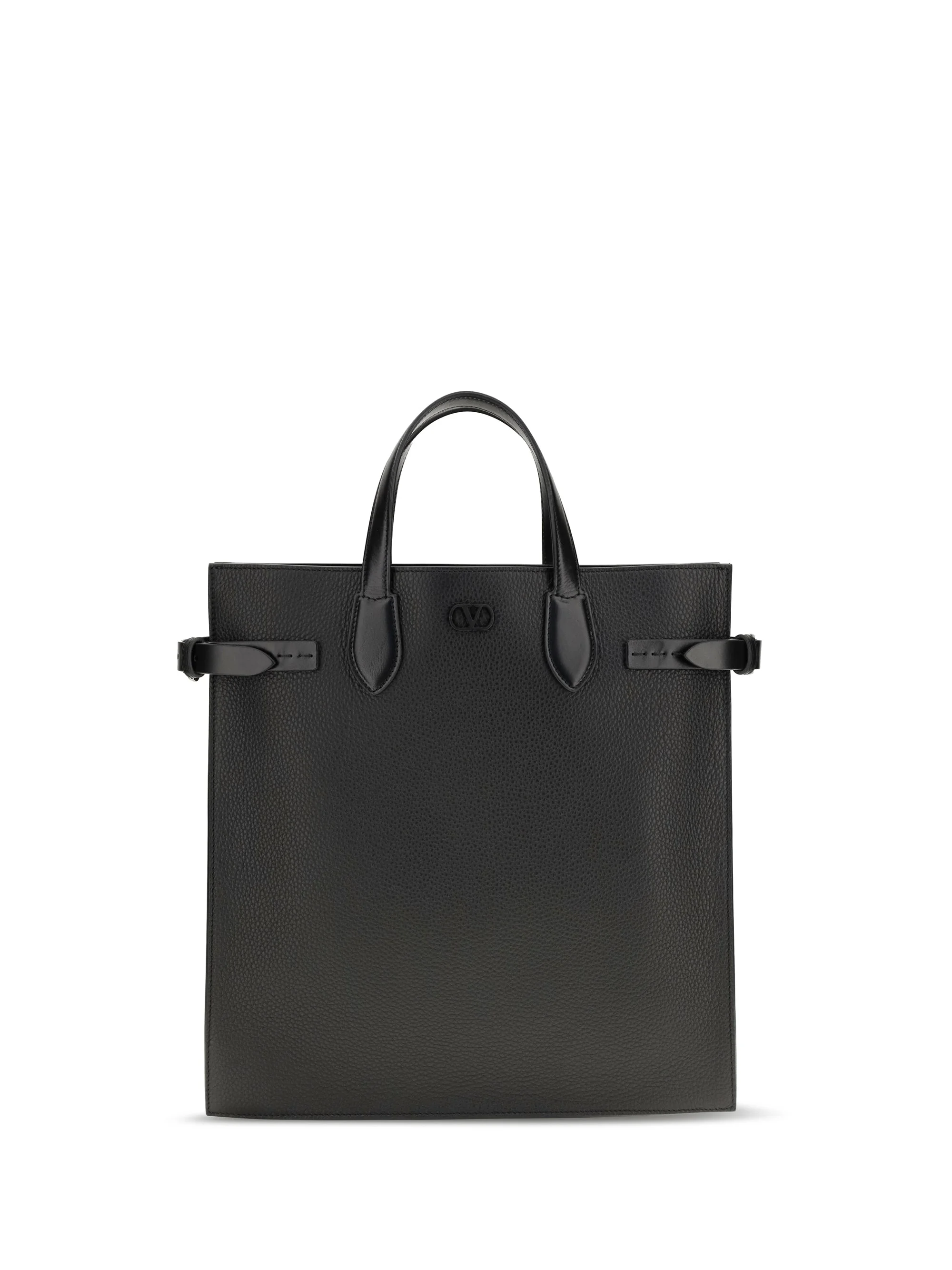 Valentino Garavani Medium Antibes Leather Bag Nero - 1
