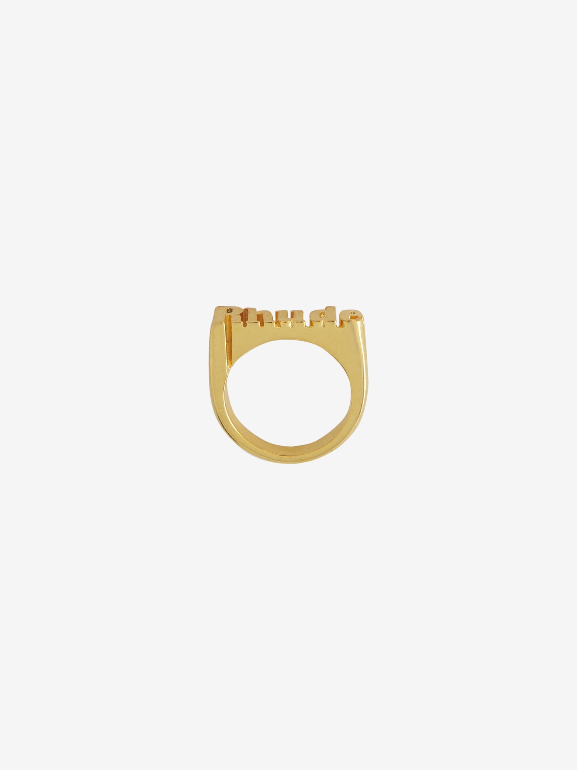 RHUDE LOGO RING - 2