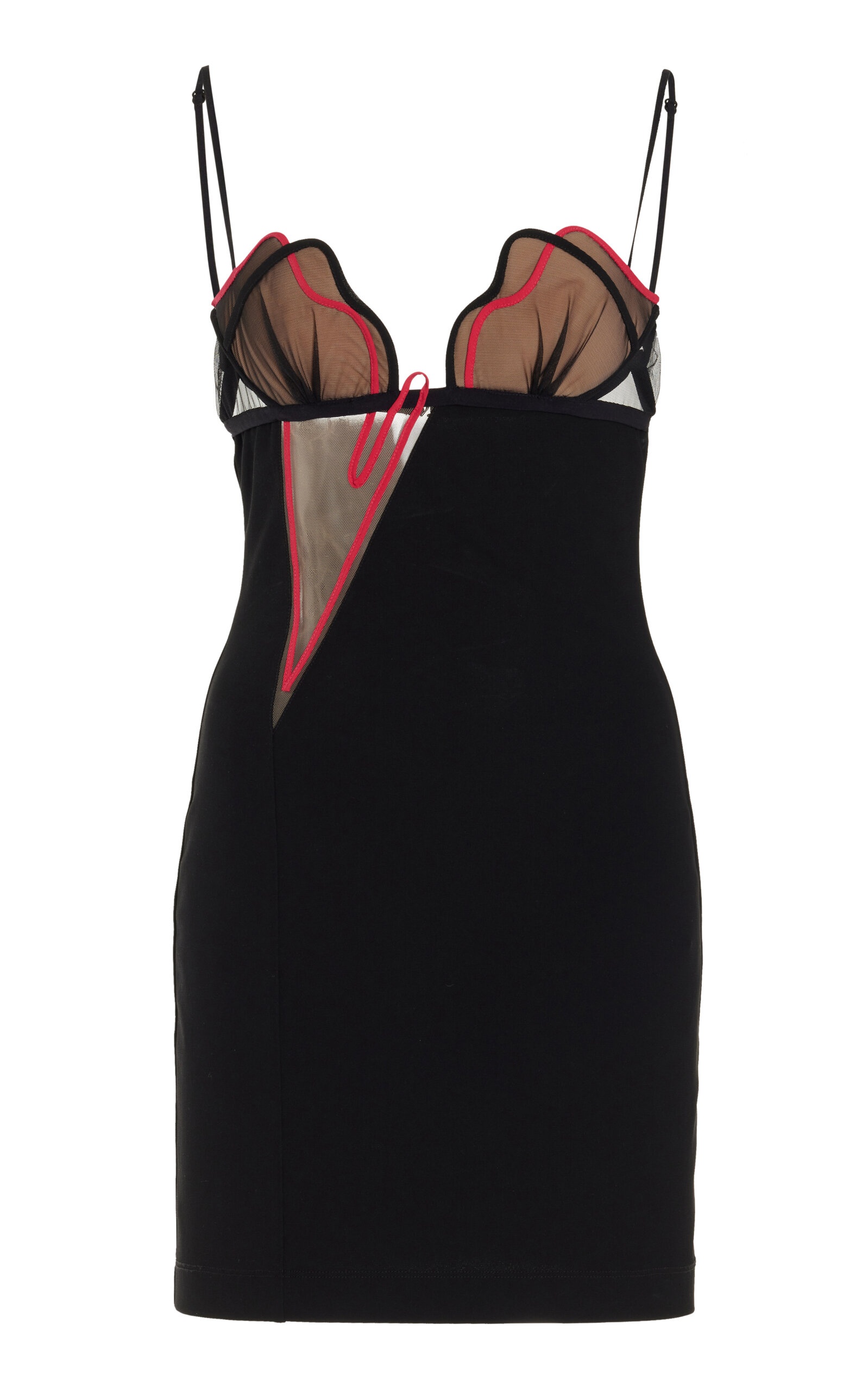 Heartbeat Cutout Mini Dress black - 1