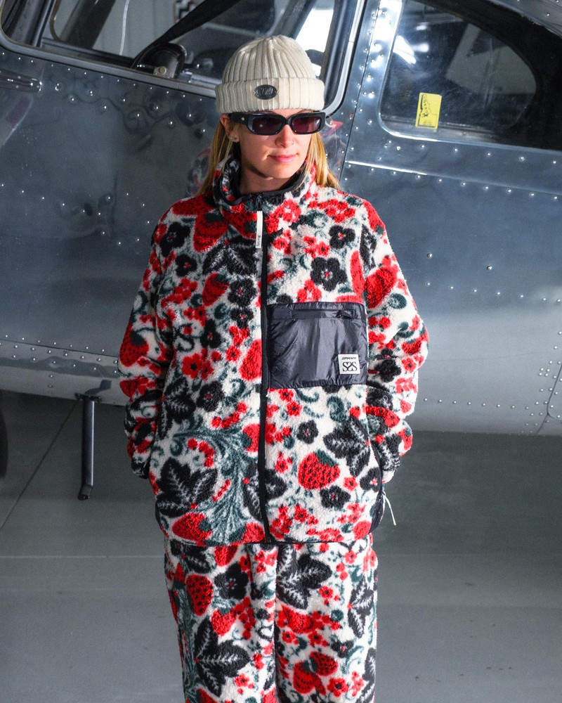 SPYDER Womens Society Fleece Jacket - Society Racing Green outlook