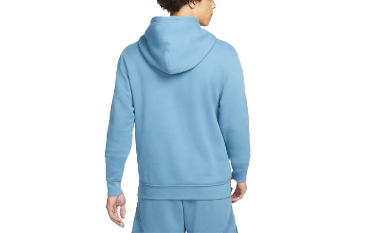 Air Jordan Logo Fleece Pullover Blue DA9819-415 - 2