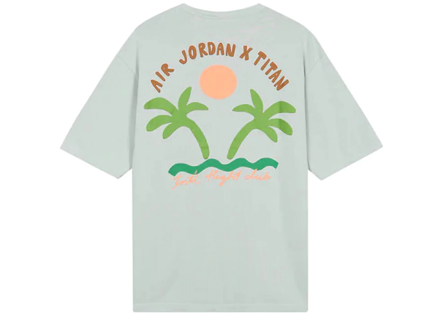 Nike Air Jordan x Titan Tee Ocean Cube Blue - 2
