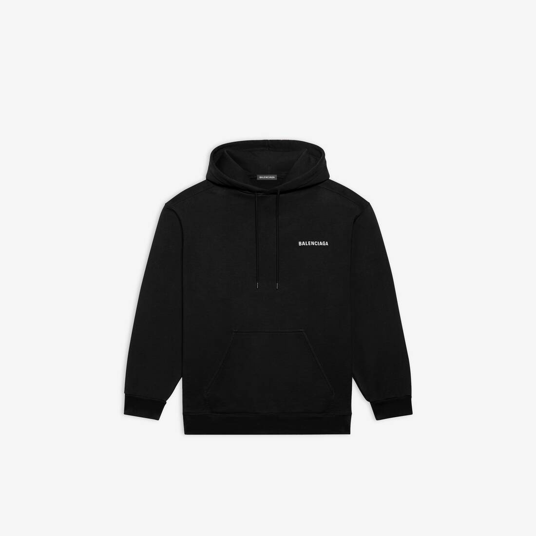 Men's Logo Hoodie Medium Fit in Black - 1