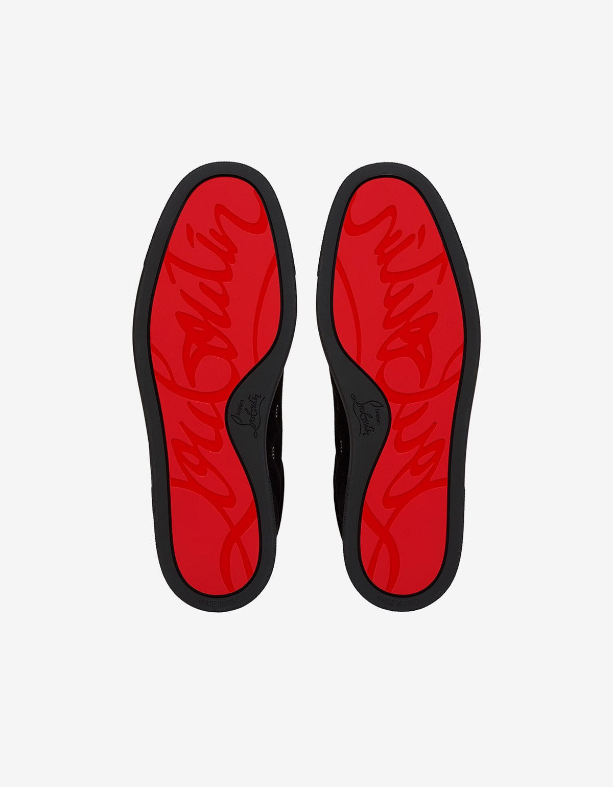 Christian Louboutin St Louis Black Suede Trainers - 5