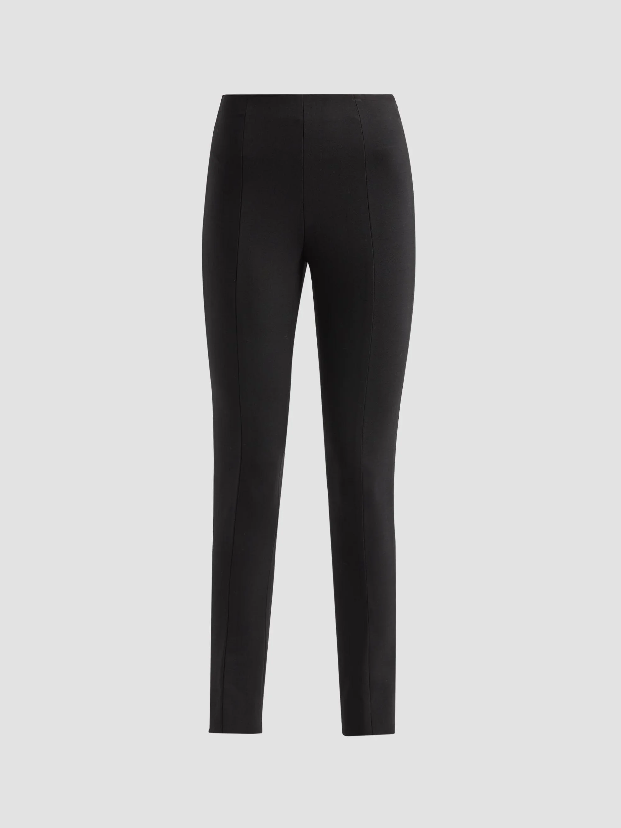 Women's Emilie Wool-Blend Tapered Pants - Black - 1
