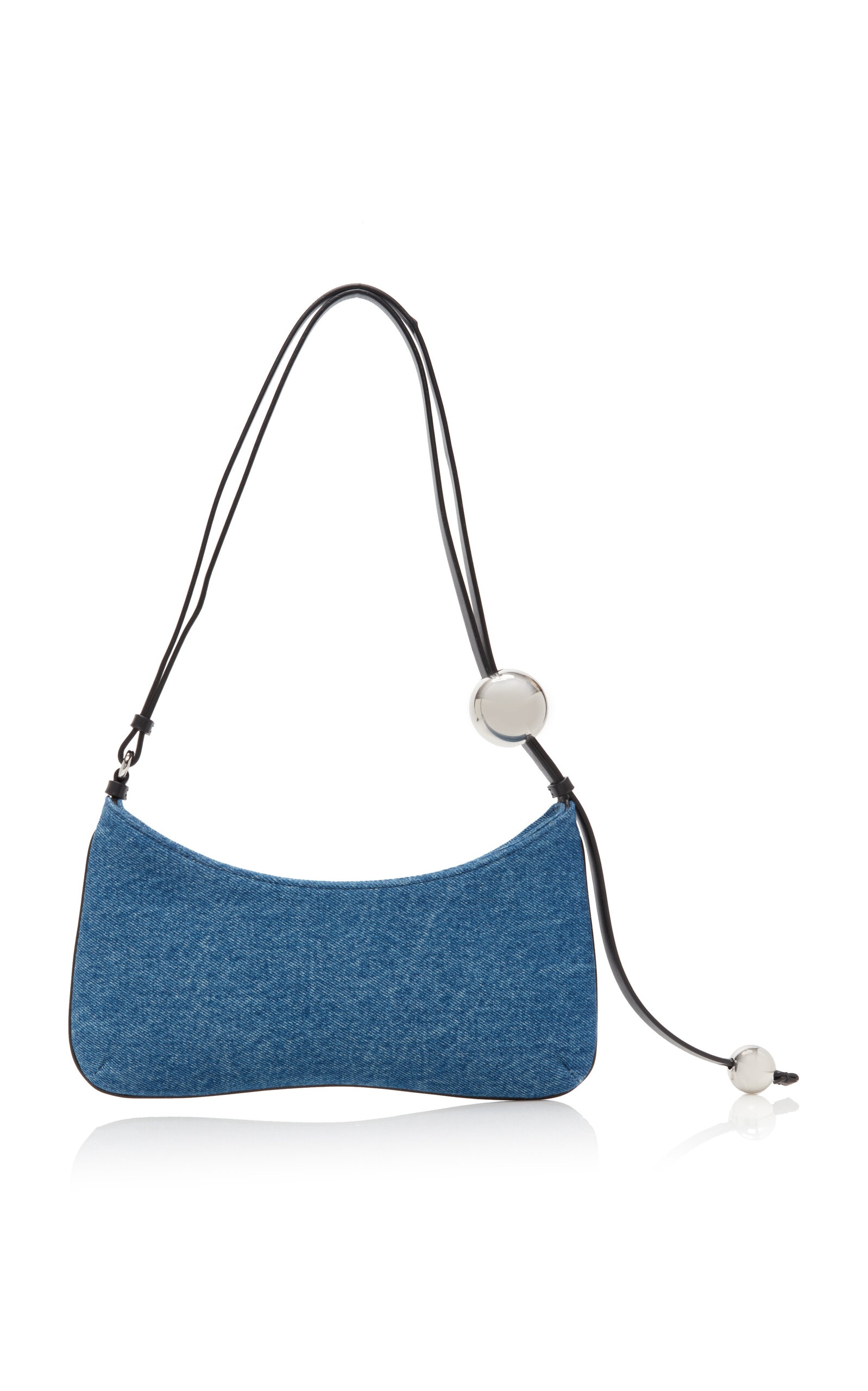 Le Bisou Perle Denim Bag blue - 4