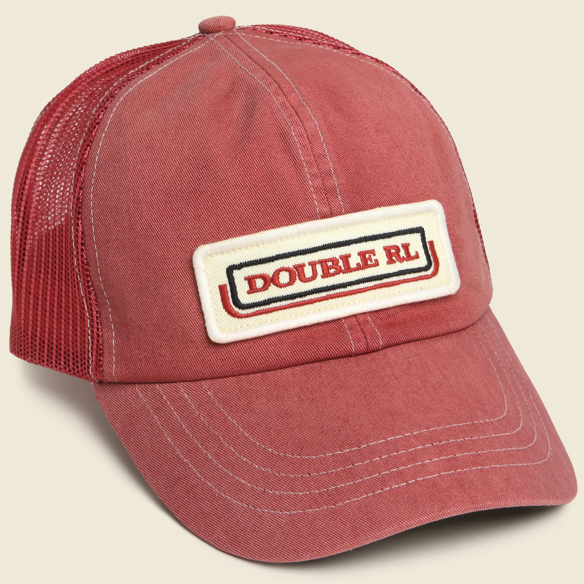 Logo Trucker Hat - Red - 1