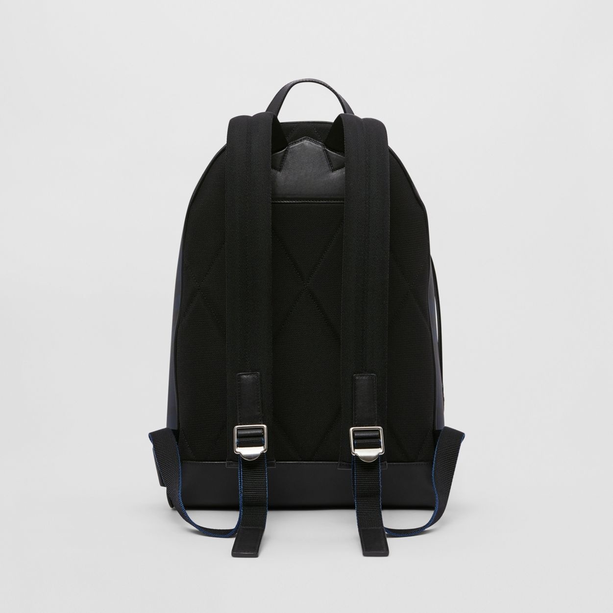 London Check and Leather Backpack - 10