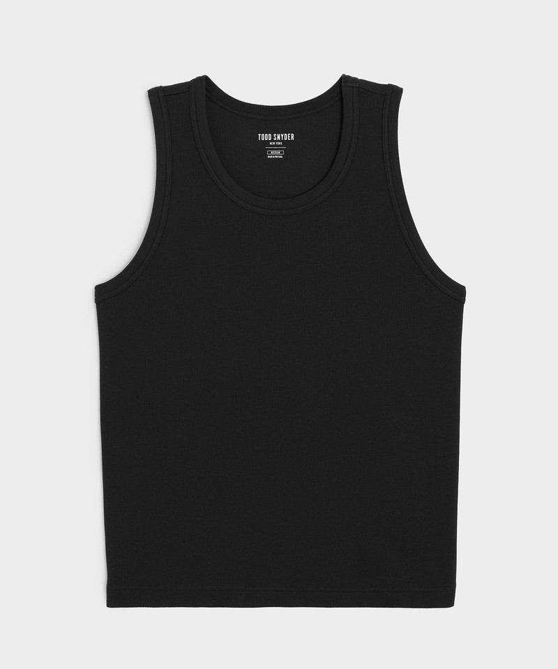 Cotton Ribbed Tank 1