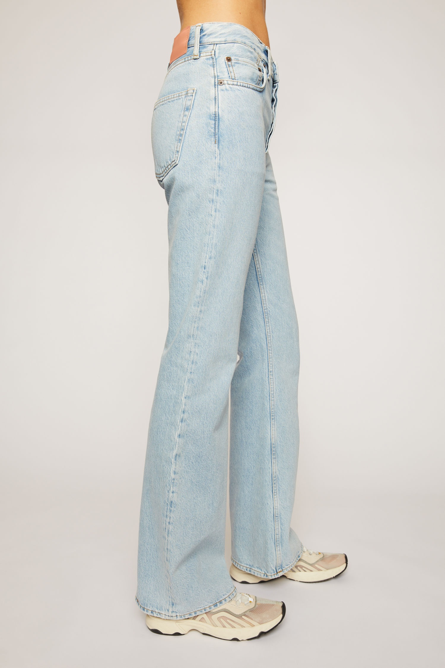 Relaxed bootcut jeans sky blue - 5