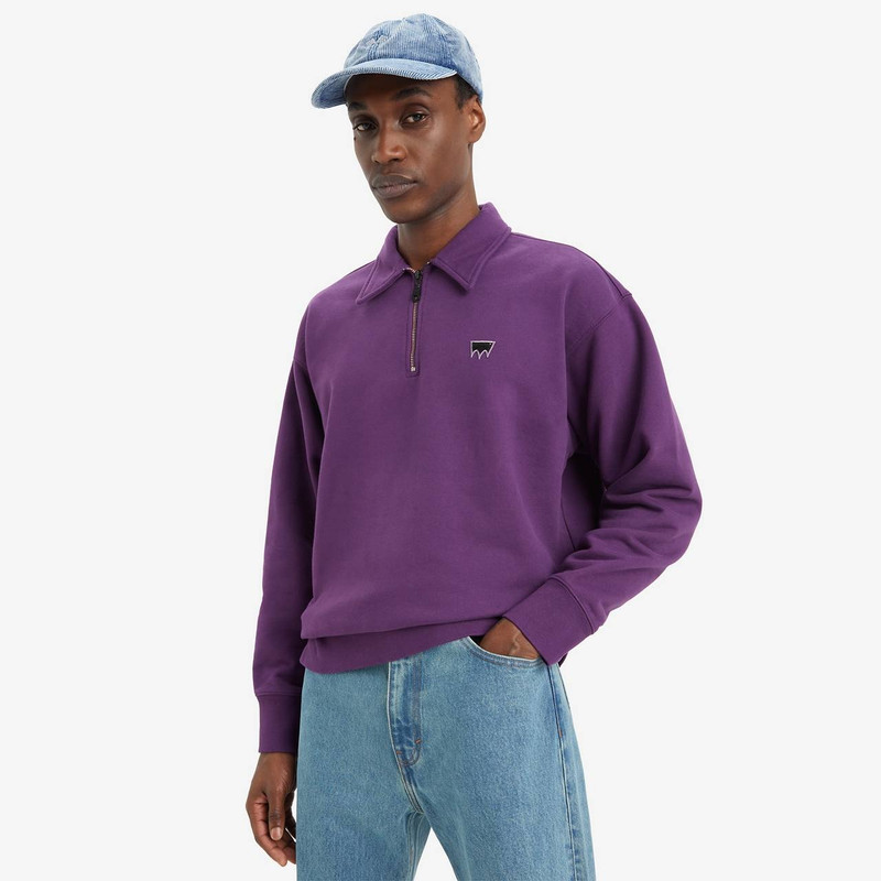 Levi's LEVI'S® SKATEBOARDING™ QUARTER-ZIP SWEATSHIRT outlook