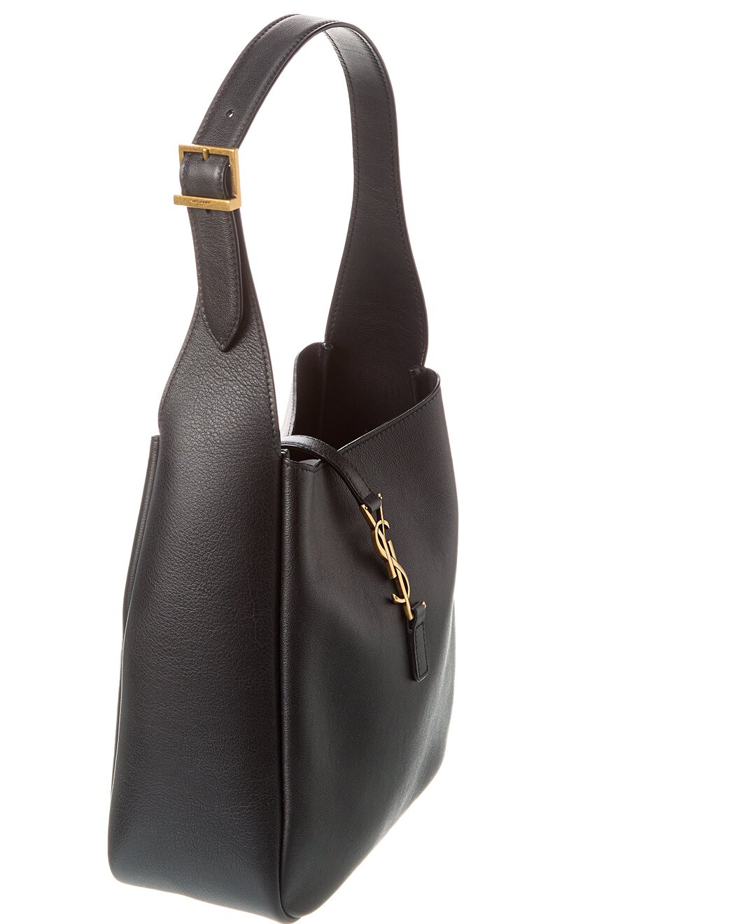 Saint Laurent Le 5 A 7 Small Leather Hobo Bag - 3