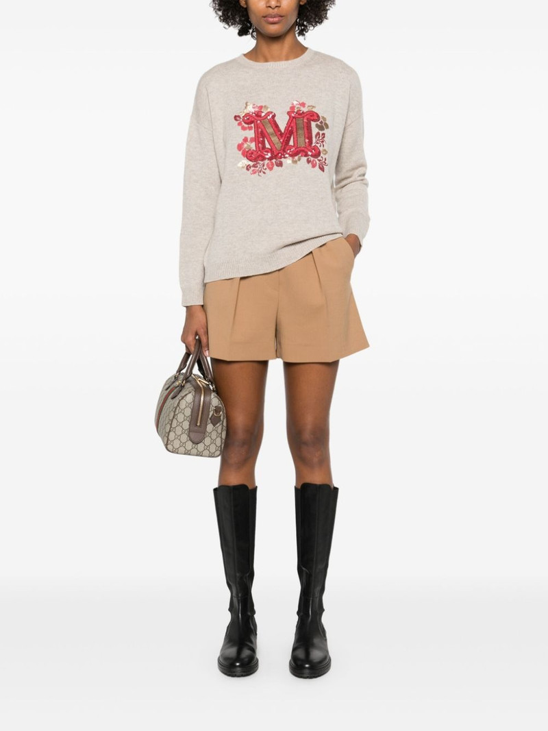 Max Mara sequin-embellished sweater outlook