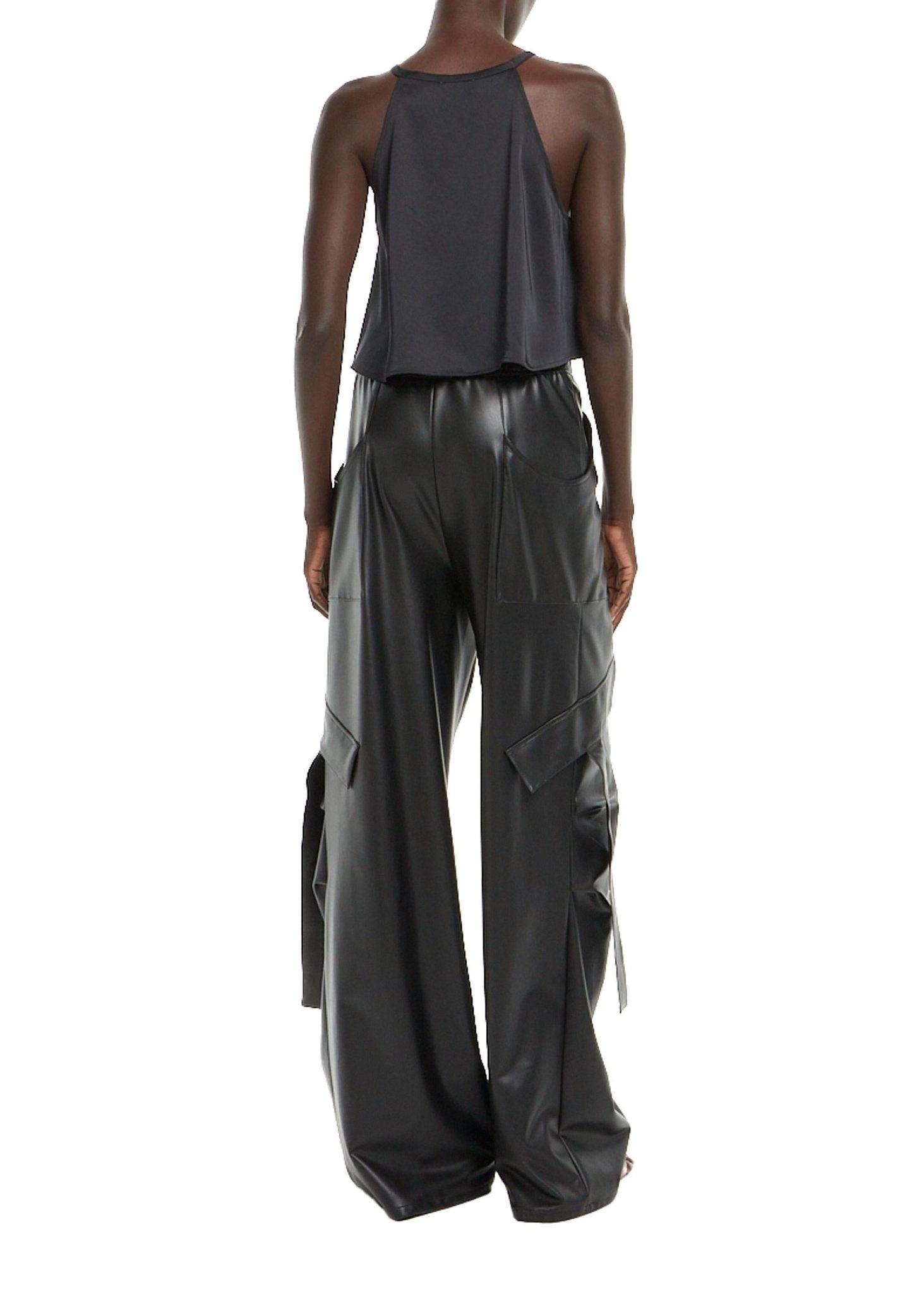 Satin Cropped Cami - 2