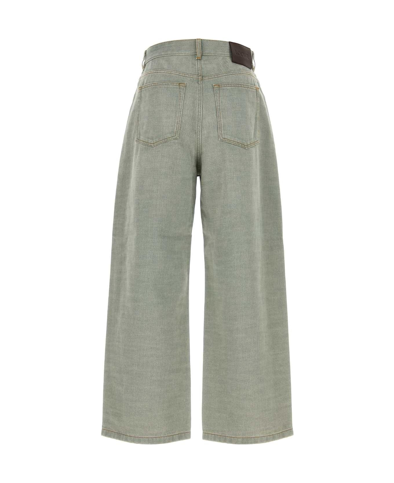 Denim Wide-leg Jeans - 2