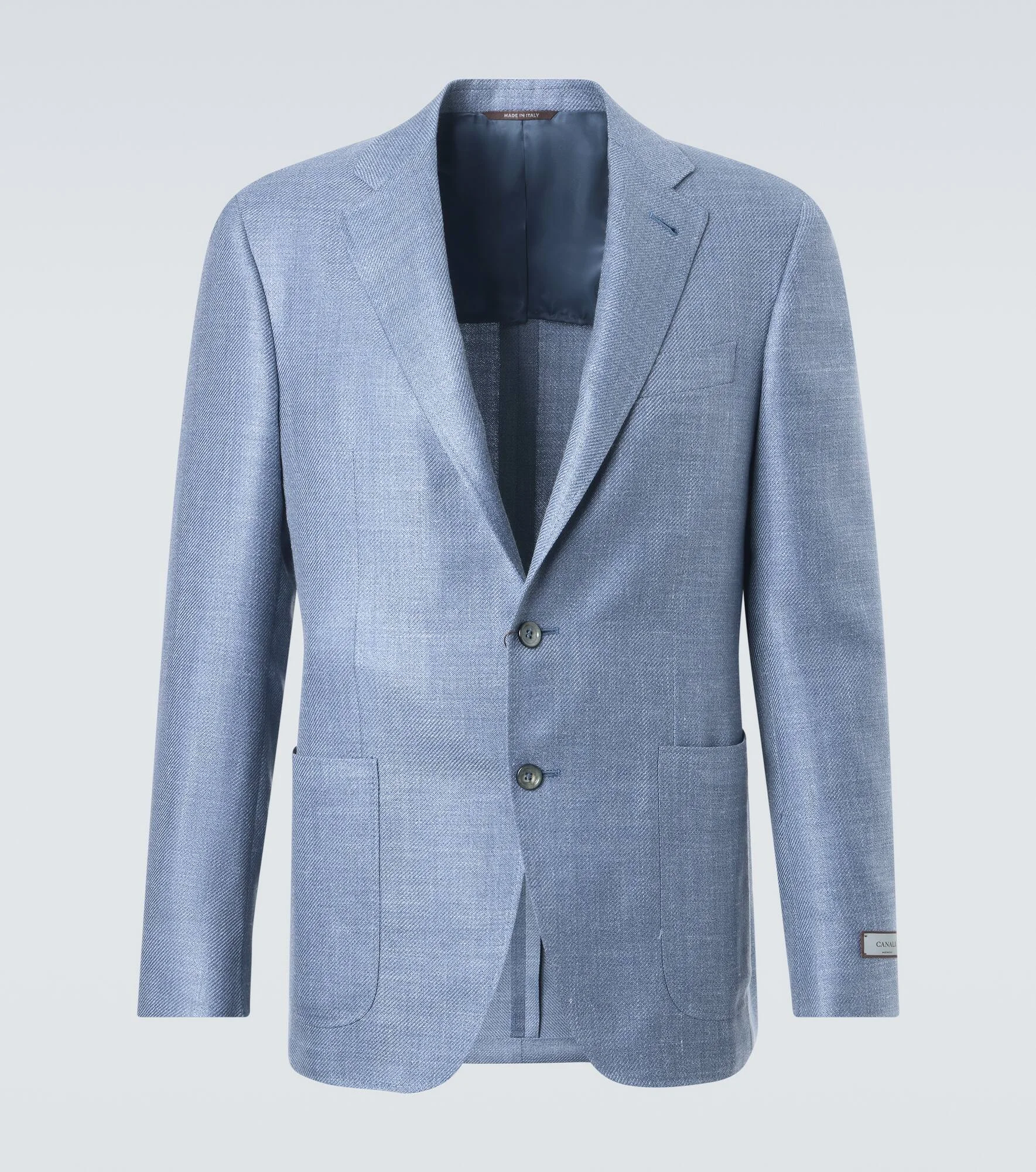 Wool, silk, and linen blazer - 1