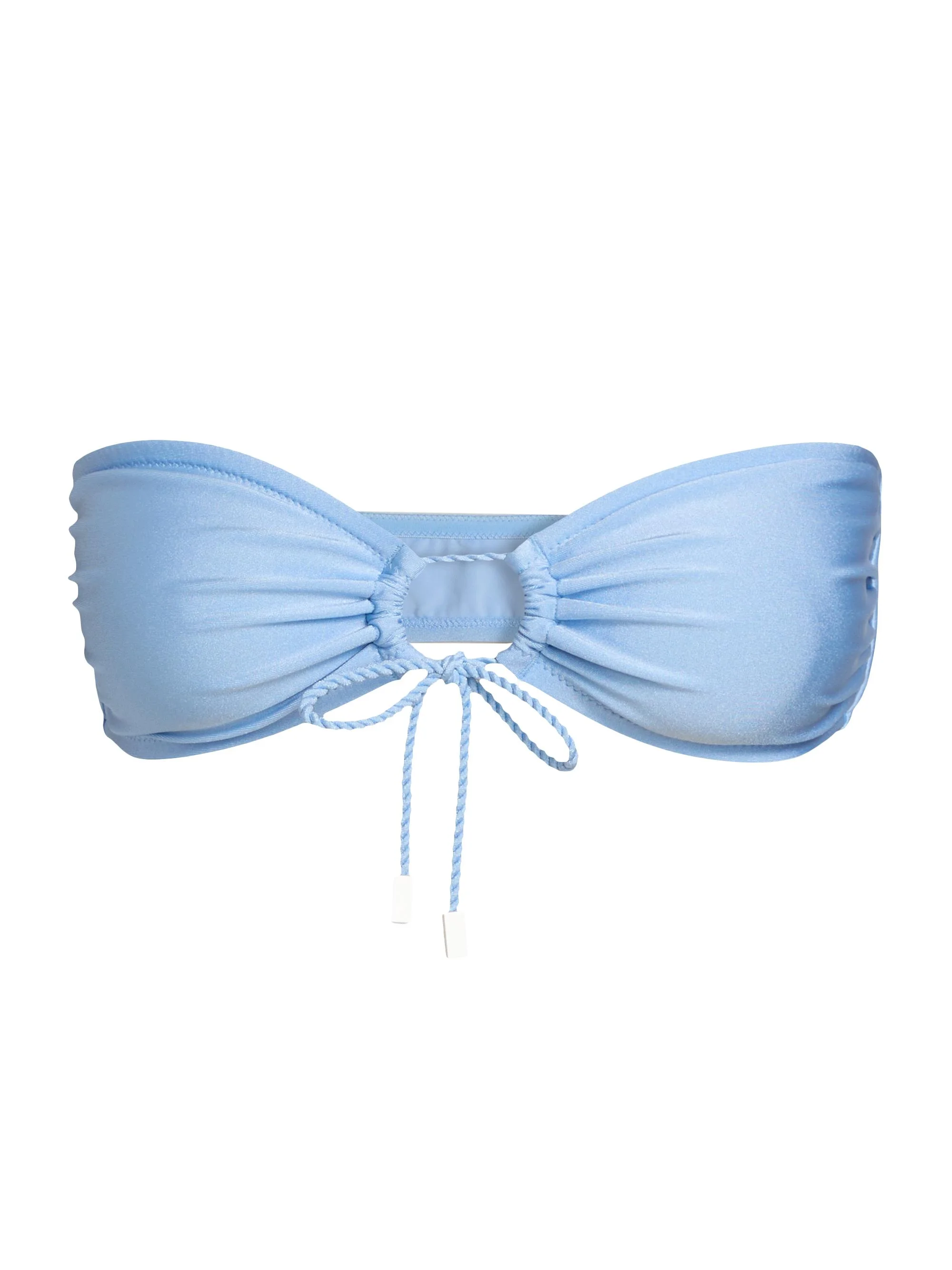 Women's The Tati Tie Bikini Top - Blue Lagoon - 1