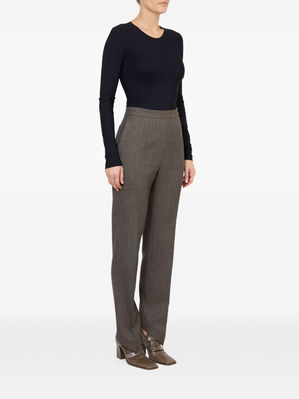 virgin-wool trousers - 3