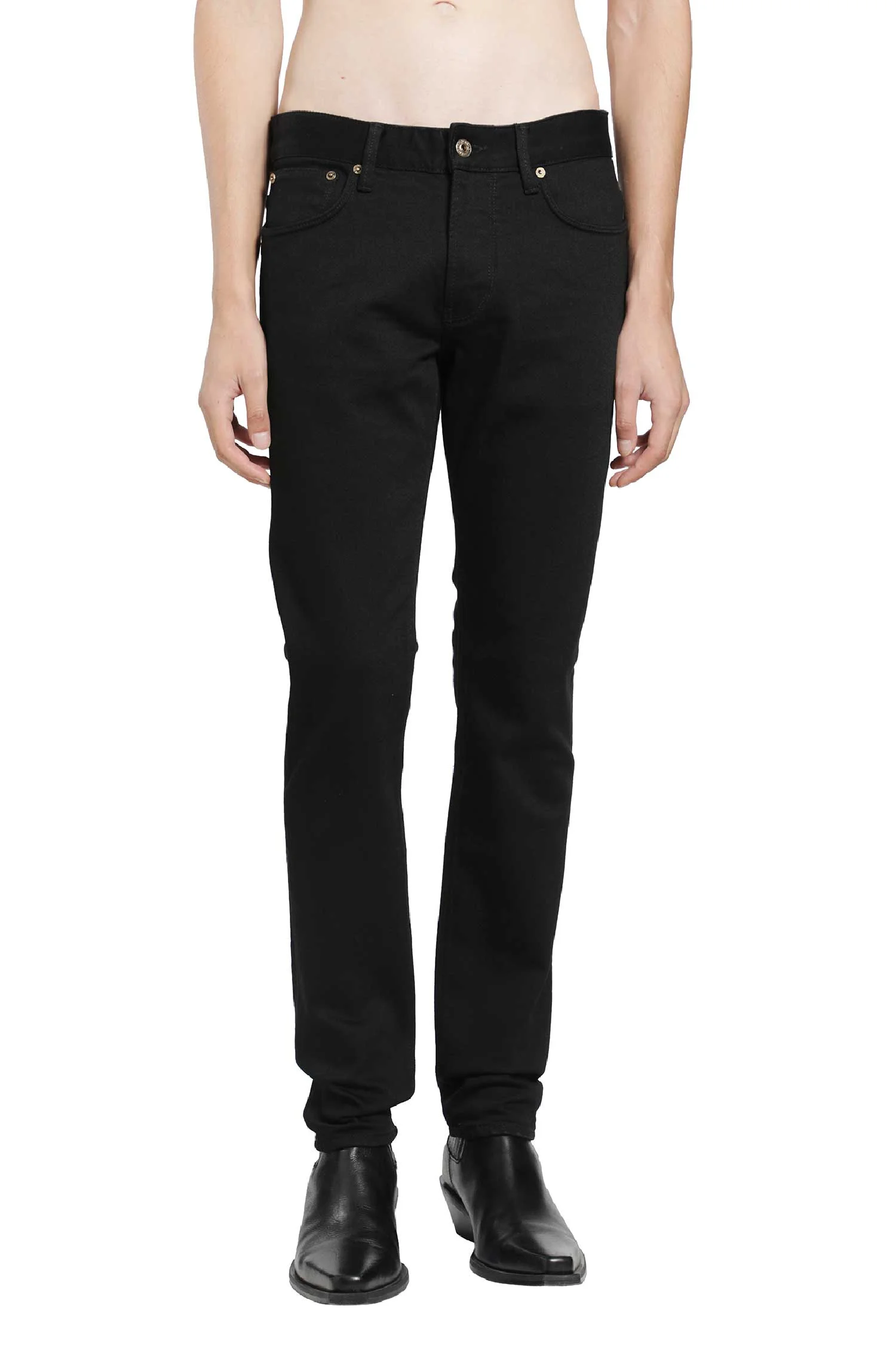 Stretch Cotton Denim Slim Fit Jeans - 1