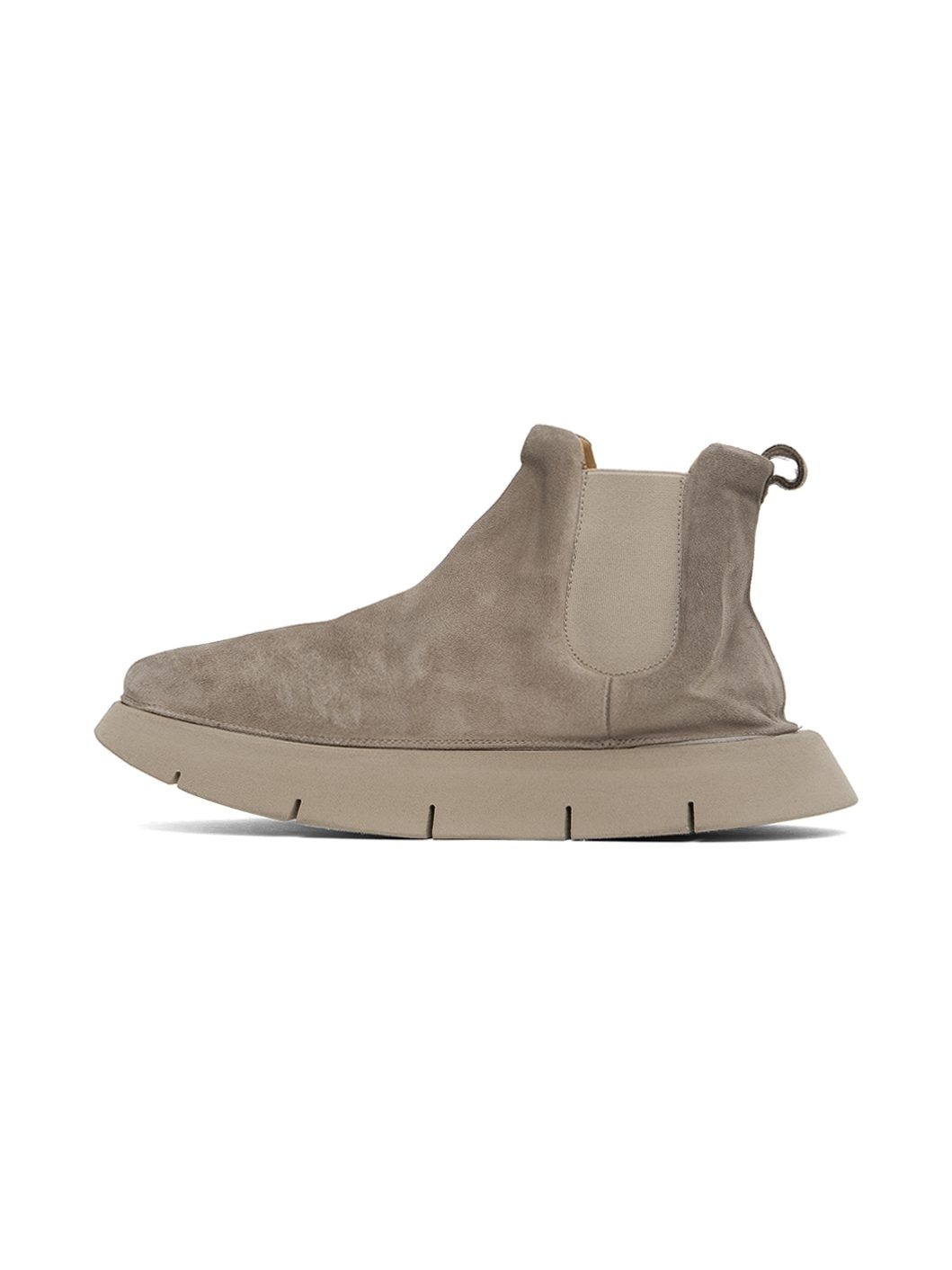 Beige Intagliata Beatle Boots - 3