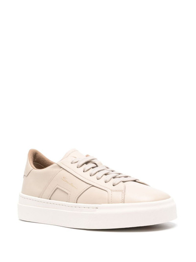 Santoni Double Buckle sneakers outlook