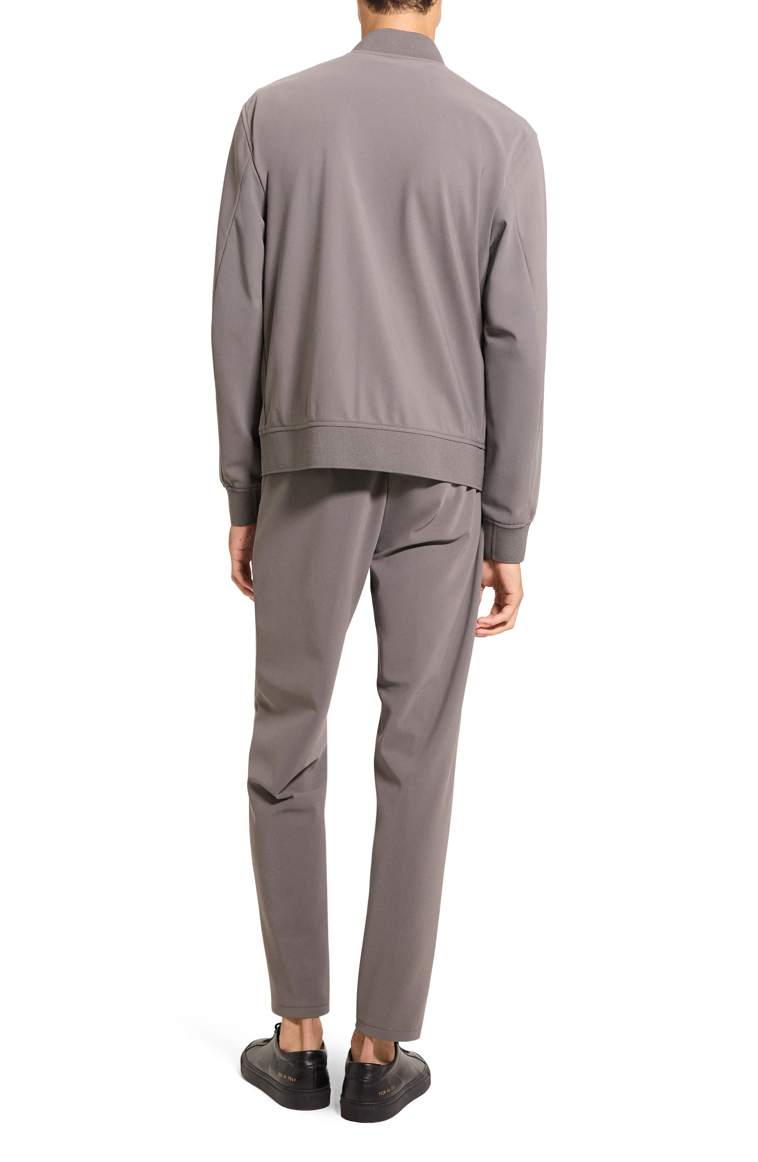 Theory Murphy Precision Bomber Jacket in Carbon - 6
