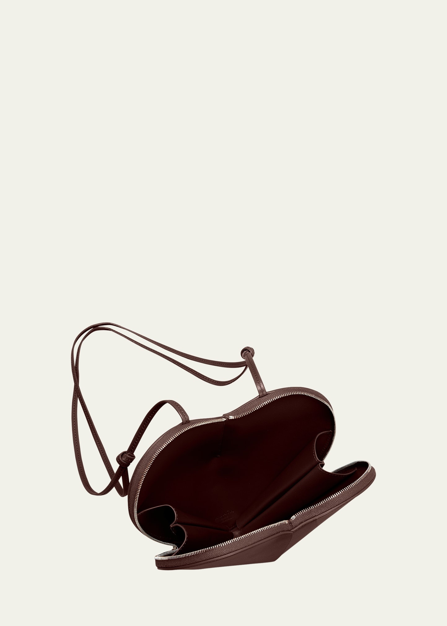 Le Coeur Crossbody Bag in Lux Leather - 4