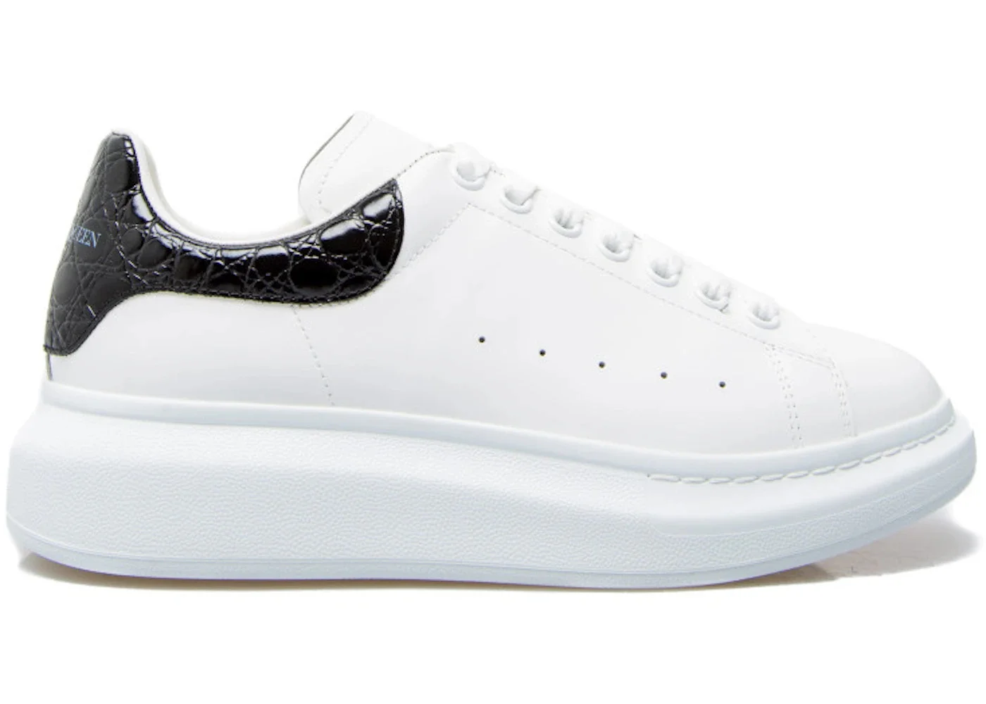 Alexander McQueen Oversized Black Crocodile - 1