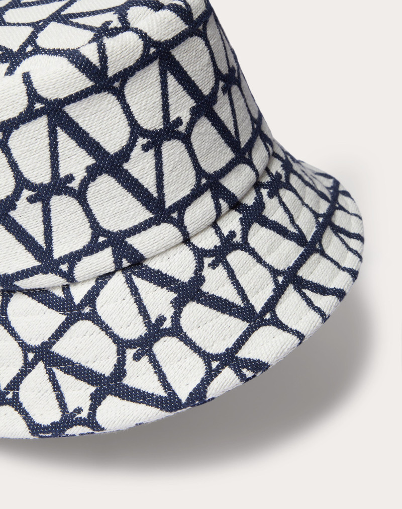 Valentino TOILE ICONOGRAPHE BUCKET HAT IN COTTON JACQUARD outlook