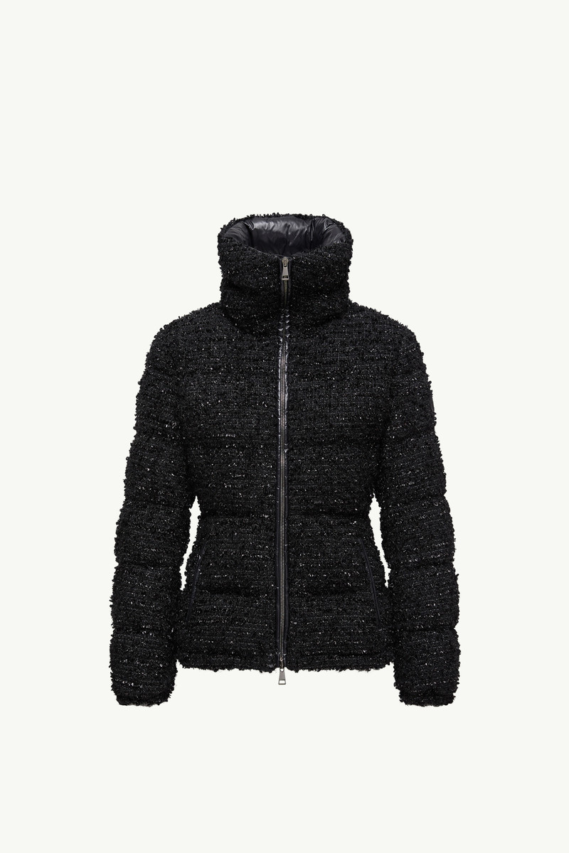 Urbel Tweed Short Down Jacket 1