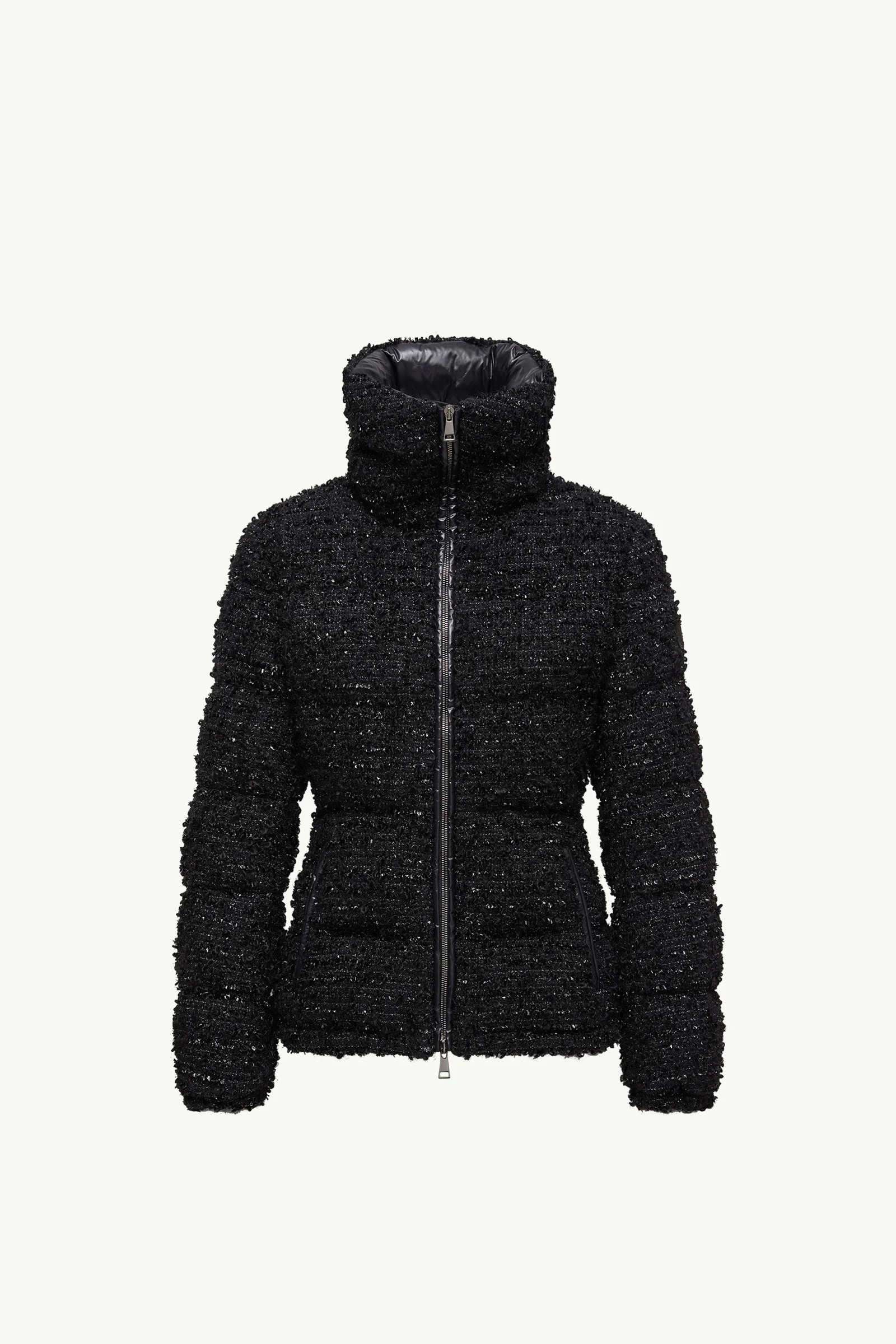 Urbel Tweed Short Down Jacket - 1